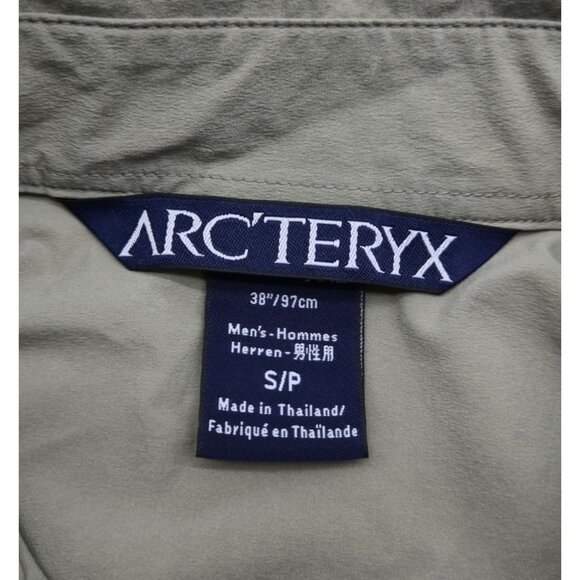 Arcteryx shirt Men S Gorpcore Camping Fishing Hunt Workwear Outdoors Safari - Picture 7 of 8